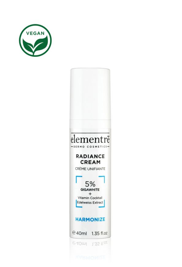 Elementrē 5% Giga-White Radiance Cream – hooldustoode pigmentatsioonihäirega nahale